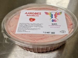 Koel - Aardbei Roomijs - 500 ml