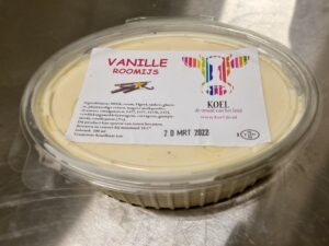 Koel - Vanille Roomijs - 500 ml